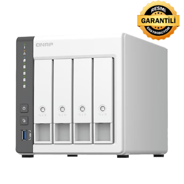 9QNAP TS-433-4GB (4x3.5'') Tower NAS (Resmi Distribütör Garantili)